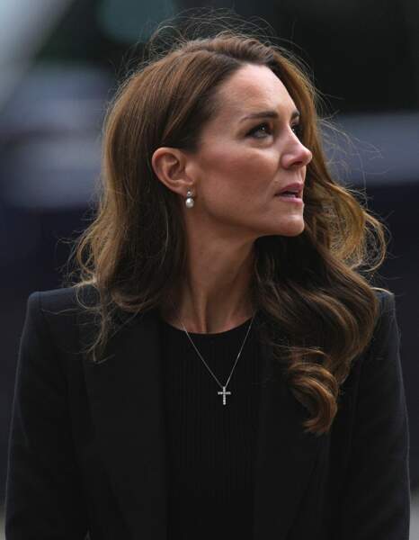Kate Middleton émue devant Sandringham le 15 septembre 2022