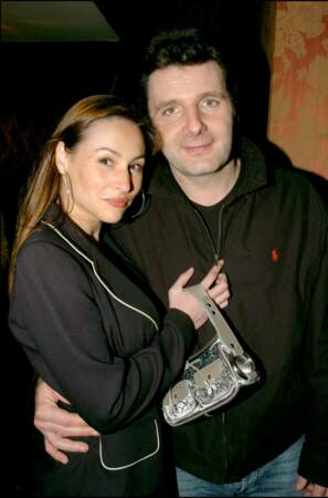 Vanessa Demouy avec son ex-compagnon Philippe Lellouche en 2004 (31 ans)