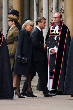 Obsèques de la reine Elizabeth II : Brigitte et Emmanuel Macron