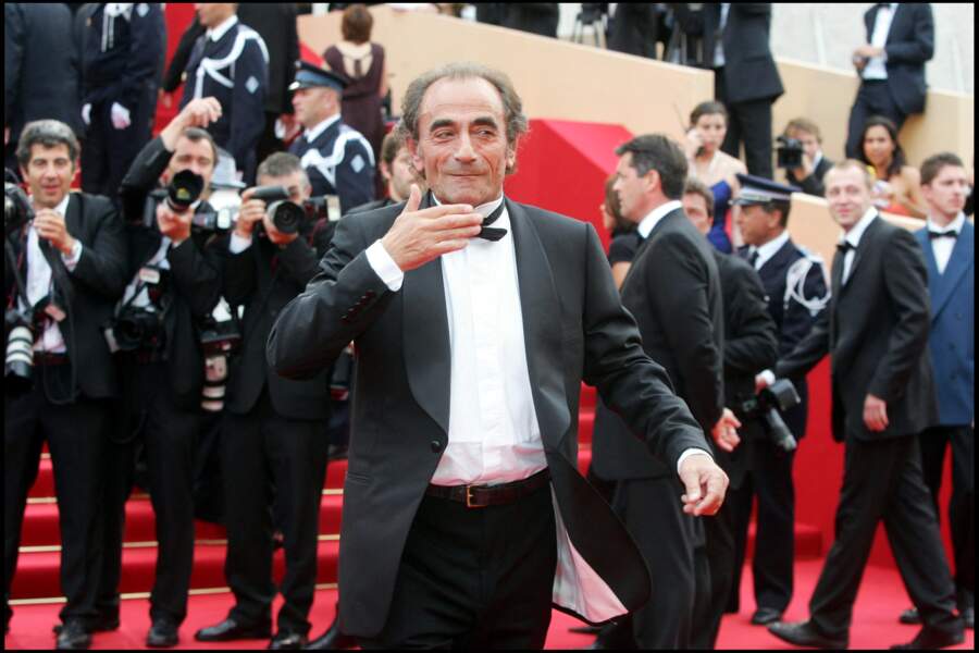 En 2005, Richard Bohringer au festival de Cannes.