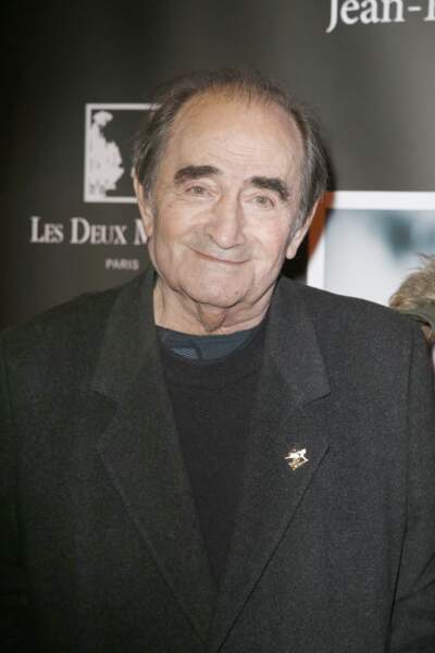 En 2019, Richard Bohringer lors de la soirée hommage à Jean-Pierre Mocky à Paris.