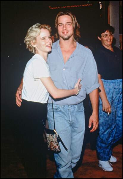 En 1990, Brad Pitt (27 ans) se met en couple avec l'actrice Juliette Lewis.