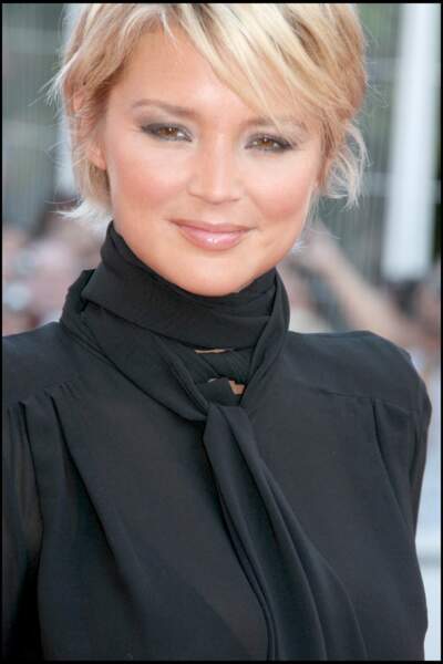 En 2009, Virginie Efira (32 ans) lors de la montée des marches du film Le Prophète au Festival de Cannes