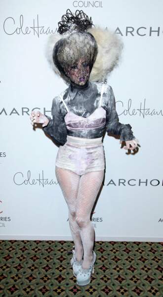 Lady Gaga à une remise de prix en novembre 2009