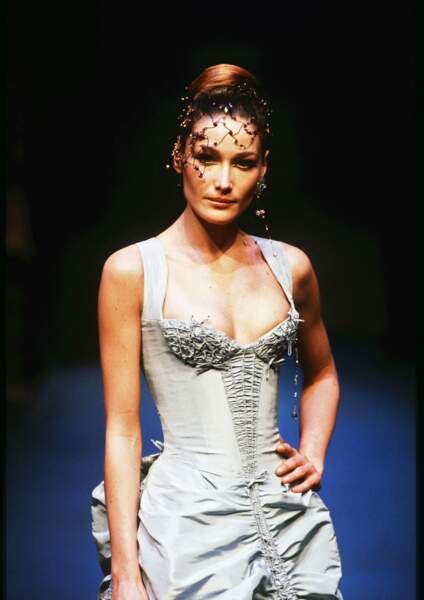 Carla Bruni fait partie des mannequins les plus admirés de sa génération