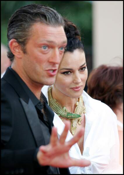 En 2006, Vincent Cassel (40 ans) et Monica Belluci montent les marches à Cannes 