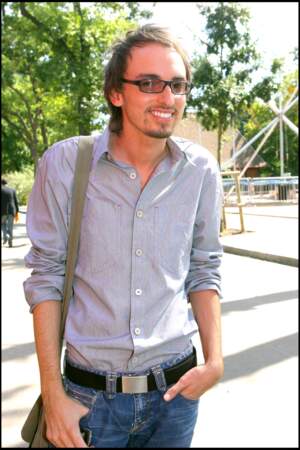 En 2006, Christophe Willem (23 ans) est candidat à l'émission Nouvelle Star sur M6