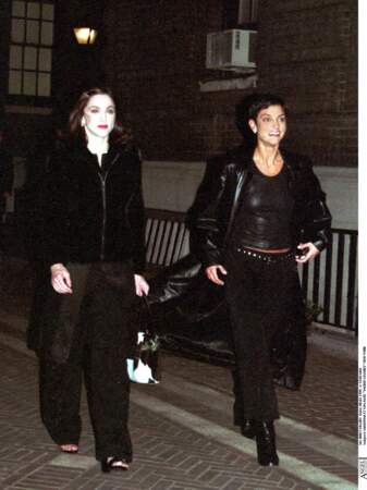 Madonna et Ingrid Casares en 1994 : les deux femmes vécurent une idylle courte mais intense