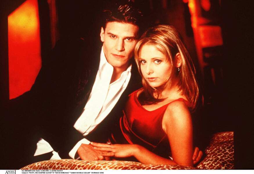 David Boreanaz est choisi pour incarner le vampire Angel dans la série Buffy contre les vampires