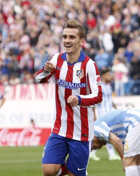 En 2014, l'attaquant rejoint l'équipe de l'Atlético de Madrid. Il inscrit 25 buts lors de la saison 2014-2015 et remporte la Supercoupe d'Espagne. 