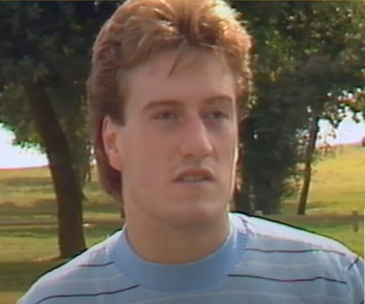 Didier Deschamps faisait ses débuts dans le club du FC Nantes en 1986, il avait 18 ans.