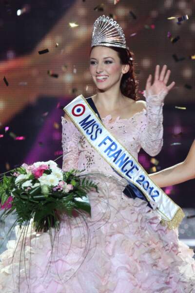 Delphine Wespiser a été élue Miss France 2012