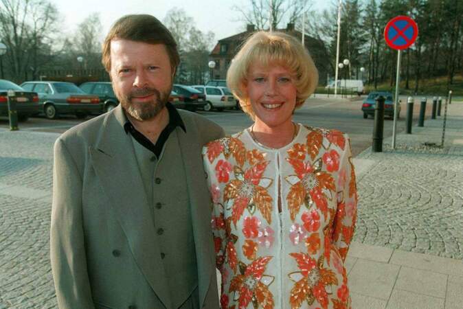 Bjorn épouse Lena Källersjö le 5 janvier 1981 (1995, Bjorn à 50 ans).