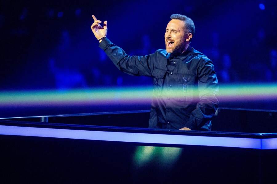 David Guetta (55 ans) lors de la cérémonie des MTV Europe Music Awards 2022 à Düsseldorf. En octobre 2022, il annonce la sortie d’un nouvel album prévu pour 2023