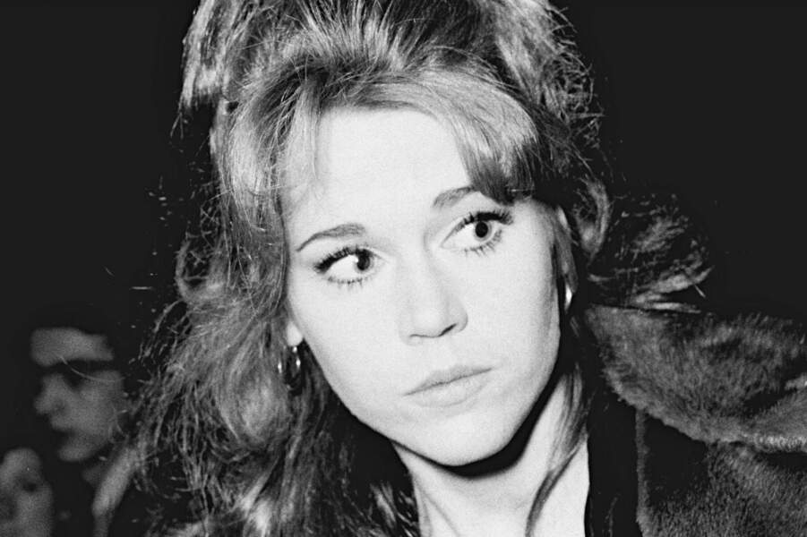 Jane Fonda est une actrice et productrice américaine née le 21 décembre 1937 à New York. Sur cette photo prise en 1966, elle a 29 ans. Un an auparavant, elle se mariait avec Roger Vadim, son premier époux