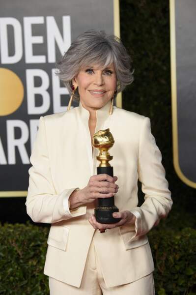 En 2021, Jane Fonda (84 ans) a reçu le Cecil B. DeMille Award à la 78e cérémonie des Golden Globes