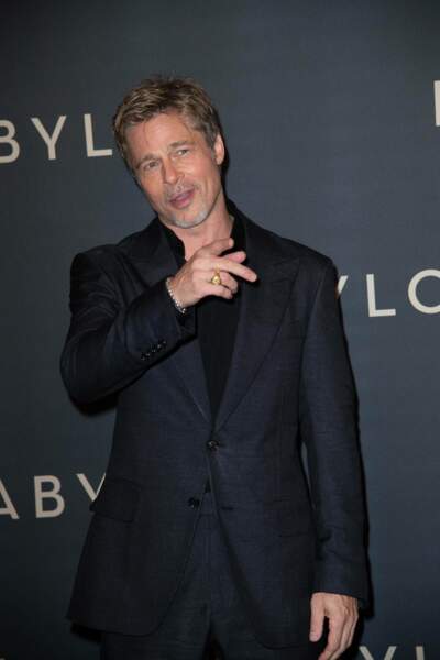Brad Pitt à l'avant-première de Babylon