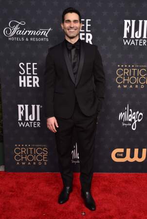 Tyler Hoechlin, vu récemment dans la série Superman & Lois vient profiter de la cérémonie des Critics' Choice Awards
