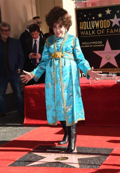 L'actrice inaugure son étoile sur le Walk of Fame d'Hollywood en 2018. Elle avait alors 91 ans