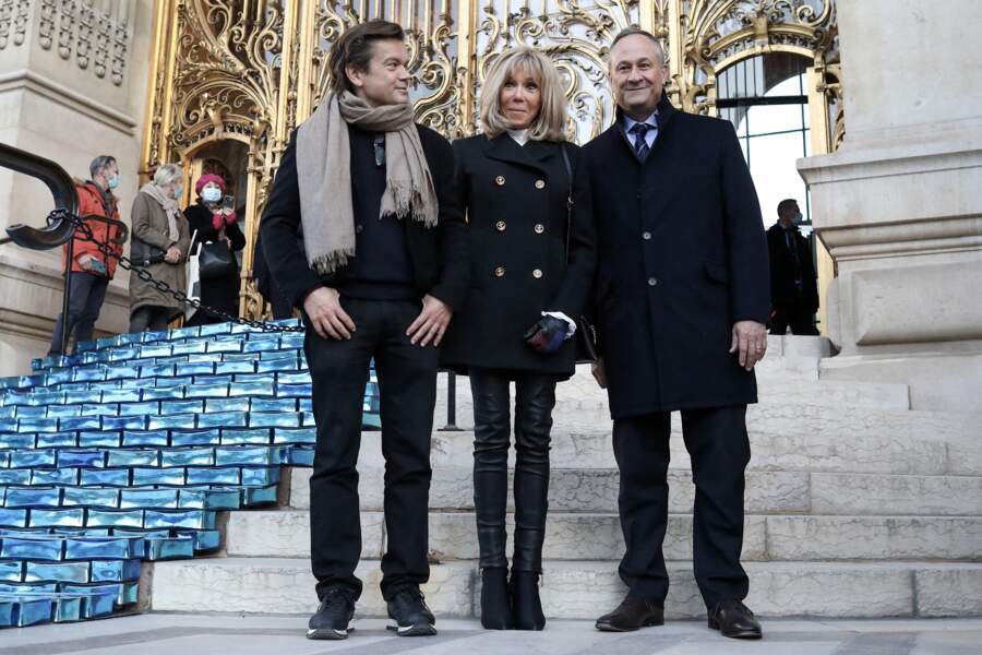 Brigitte Macron en jean skinny en 2021