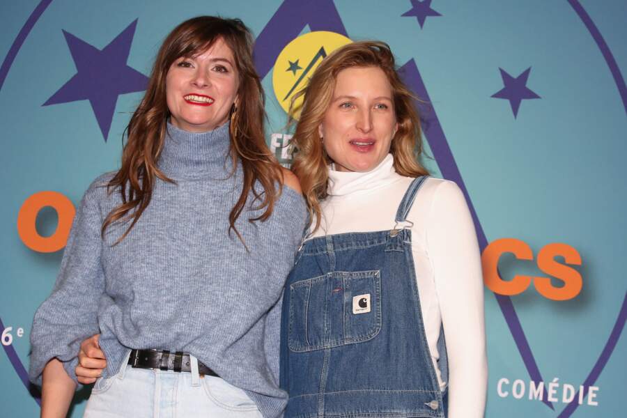 Mélanie Auffret et Julia Piaton au 26ème Festival International du Film de Comédie de l'Alpe d'Huez