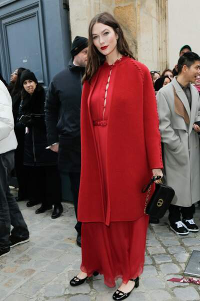 Défilé Christian Dior Haute Couture Printemps - Eté 2023 : Karlie Kloss