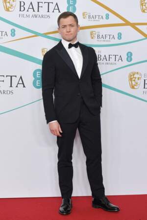 76e cérémonie des British Academy Film Awards (BAFTA) - Taron Egerton est présent cette année pour remettre un prix