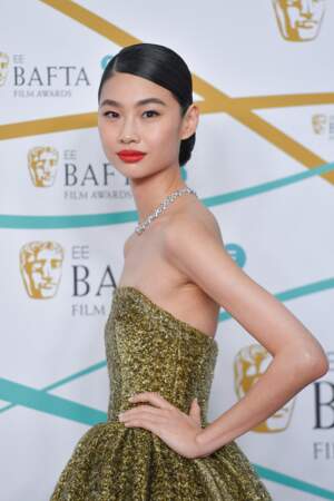 76e cérémonie des British Academy Film Awards (BAFTA) - Hoyeon Jung est présente en tant qu'invitée 