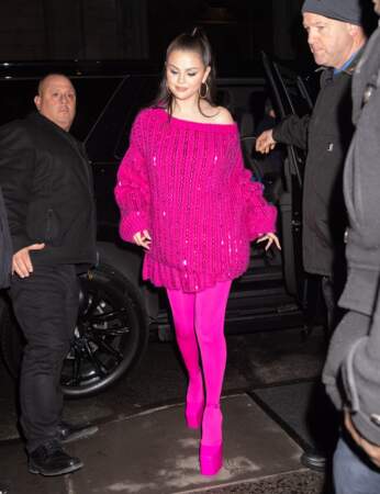 Selena Gomez en décembre 2022 à New York
