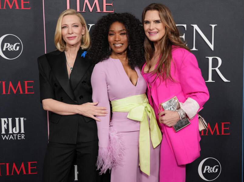 Les femmes de la liste ont d'ailleurs pu se rencontrer durant la soirée organisée par le magazine. Cate Blanchett, Angela Bassett et Brooke Shields posent sur la photo