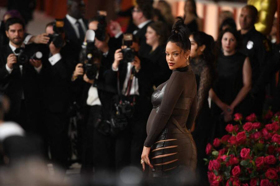 Rihanna lors de la 95e cérémonie des Oscars, à Los Angeles