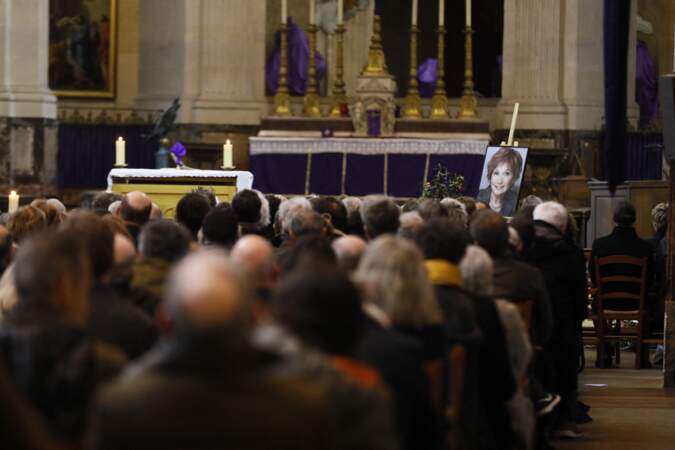 Les obsèques de l'actrice Marion Game ont eu lieu à Paris ce 31 mars 2023 en l'église Saint Roch à Paris 