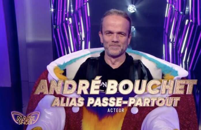 André Bouchet, alias Passe-Partout se cachait sous le costume de la Chenille
