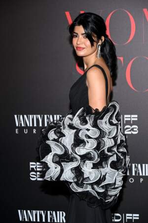 Festival de Cannes 2023 - Soirée Women's Stories : L'actrice saoudienne Mila Al Zahrani