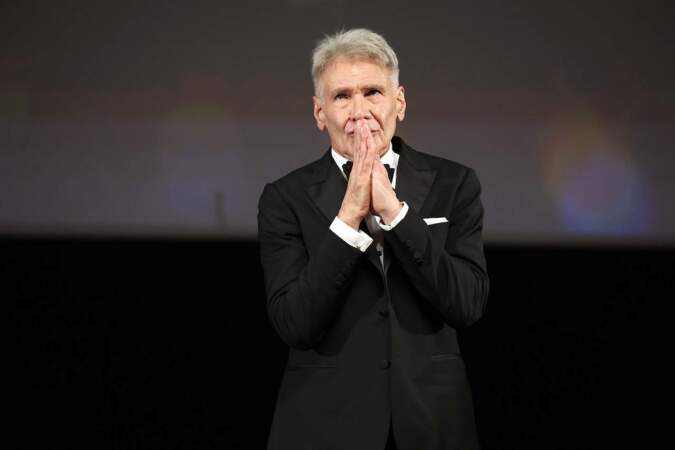Harrison Ford très touché par la surprise qui lui est faite pendant le Festival de Cannes