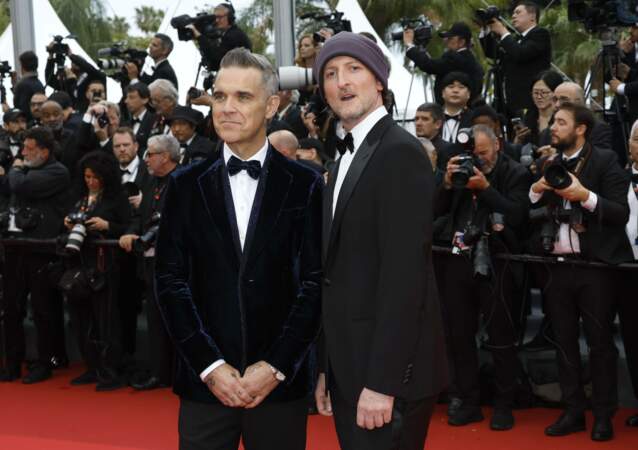 Festival de Cannes 2023 Killers of the Flower Moon : Robbie Williams et Michael Gracey.