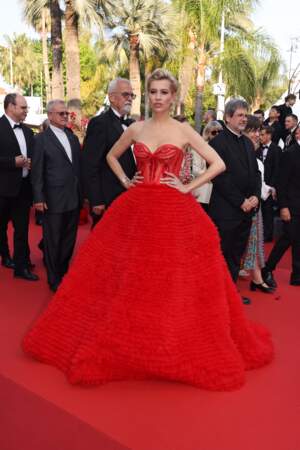 Festival de Cannes 2023 - Montée des marches du film Firebrand (Le jeu de la reine) : Verena Kerth 