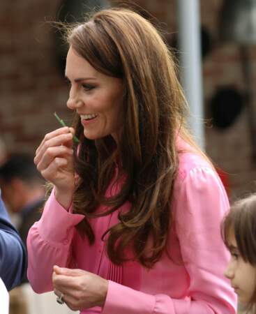 Kate Middleton a participé à plusieurs activités avec les enfants.