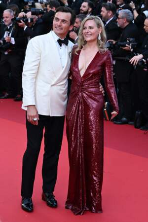 Festival de Cannes 2023 - Montée des marches du film Asteroid City : Aimee Mullins et Rupert Friend