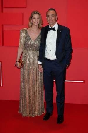 Hank Azaria et Katie Wright sur le photocall avant d'assister à la soirée de The Idol à Cannes.