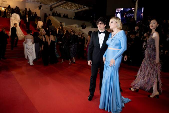 Festival de Cannes 2023 The Idol : Louane et son compagnon Florian Rossi.