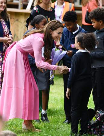 Catherine Middleton leur a aussi parlé de ses propres expériences de jardinage.