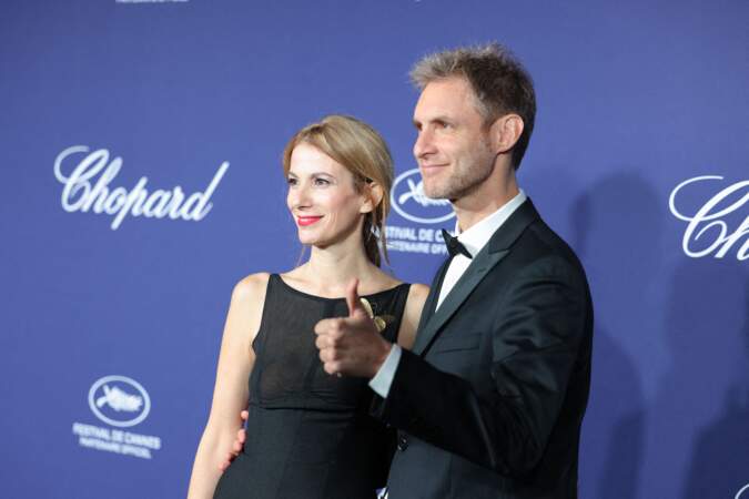 Festival de Cannes 2023 - Soirée Choppard : Maria Marull et le membre du jury Damian Szifron