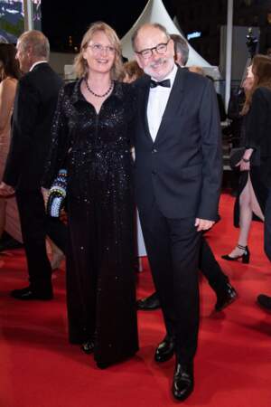 Festival de Cannes 2023 - Montée des marches de Rapito : Anna Novion et Jean-Pierre Darroussin
