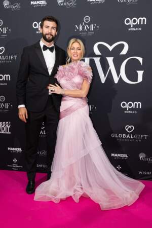 Festival de Cannes 2023 - Soirée Global Gift : Hofit Golan et son compagnon Alvaro Nunez.