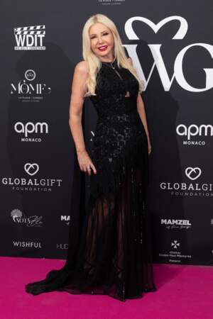 Festival de Cannes 2023 - Soirée Global Gift : Lady Monika Bacardi.