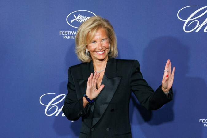 Festival de Cannes 2023 - Soirée Choppard : la présidente du Festival International de Cannes Iris Knobloch 