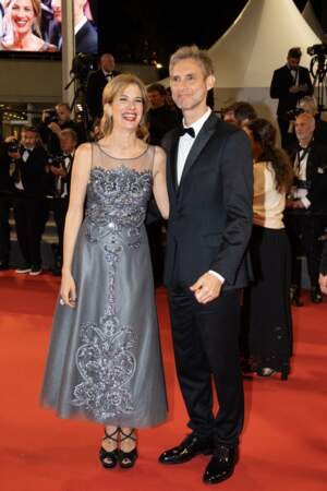 Festival de Cannes 2023 - Montée des marches du film Vers un avenir radieux : Maria Marull et Damian Szifron