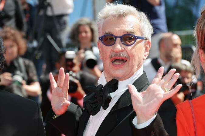 Festival de Cannes 2023 - Montée des marches du film Perfect Days de Wim Wenders : le réalisateur Wim Wenders 