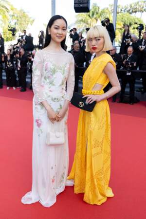 Festival de Cannes 2023 - Montée des marches du film Perfect Days de Wim Wenders : Arisa Nakano et Aoi Yamada